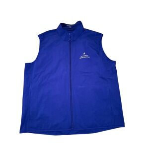 Holderness Bourne Airation Tailored Fit Vest XXL navy logo  Golf